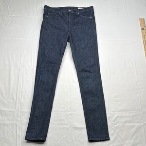 rag & bone size 28 Women's Skinny Jeans - Dark Blue Wash indigo high rise denim